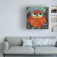thumbnail image 2 of Trademark Fine Art 'Baby Owl' Canvas Art by Oxana Ziaka, 2 of 4