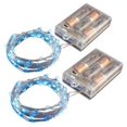 thumbnail image 1 of JH Specialties 66902 Battery Operated LED Waterproof Mini String Lights With Timer Blue, Set of 2, 1 of 1
