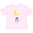 thumbnail image 3 of Inktastic Stardust Fairy, Cute Fairy, Fairy on a Swing, Moon Girls Toddler T-Shirt, 3 of 5