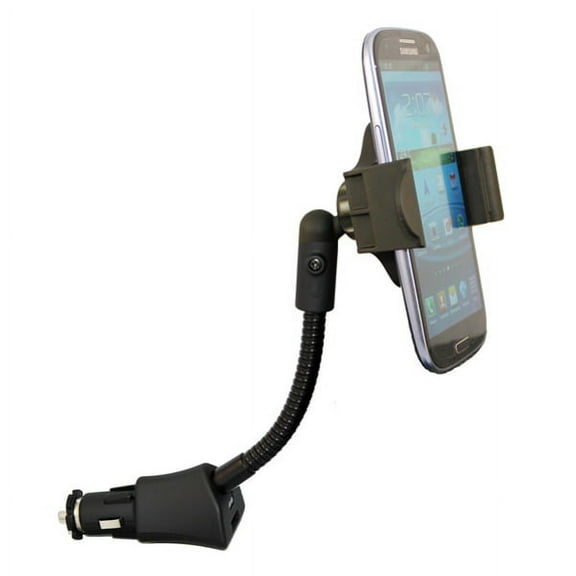 Charger Car Mount for Galaxy S20/Ultra/Plus - Holder DC Socket USB Port Cradle Rotating Plug-in L9Y for Samsung Galaxy S20/Ultra/Plus Phones