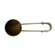 thumbnail image 1 of Patrones de color marron oscuro, cabello lacio EsES Broche De Broche De Metal Antiguo Unbranded M, 1 of 3
