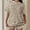 Brown, variant on Morttic Women's Summer Casual Waffle Knit Stripe 2 Piece Set – Crew Neck Short Sleeve Top & High Waist Shorts Lounge Outfit Coffee,S