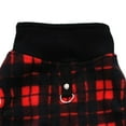 thumbnail image 2 of TELOLY Dog Clothes,Breathable Fabric Dog Jacket,Practical and Fashionable Cozy and Warm Dog Sweatshirt,Black Red,Xxxl, 2 of 4