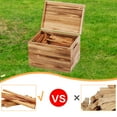 thumbnail image 5 of 15 Lbs Fatwood Fire Starter Sticks with Wooden Box Natural Pine Kindling for Campfire Wood Stove Fireplace Grill Outdoor Survival, 5 of 9