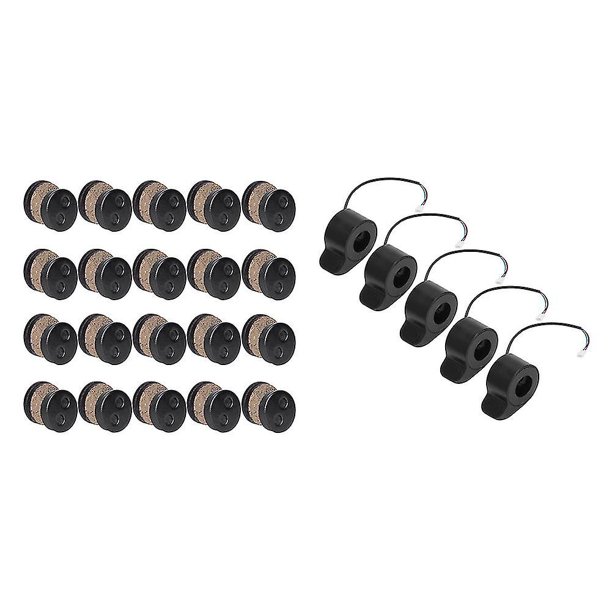 Control de velocidad del acelerador del pulgar del dial de velocidad de 5 piezas compatible con Xiaomi Mijia M365