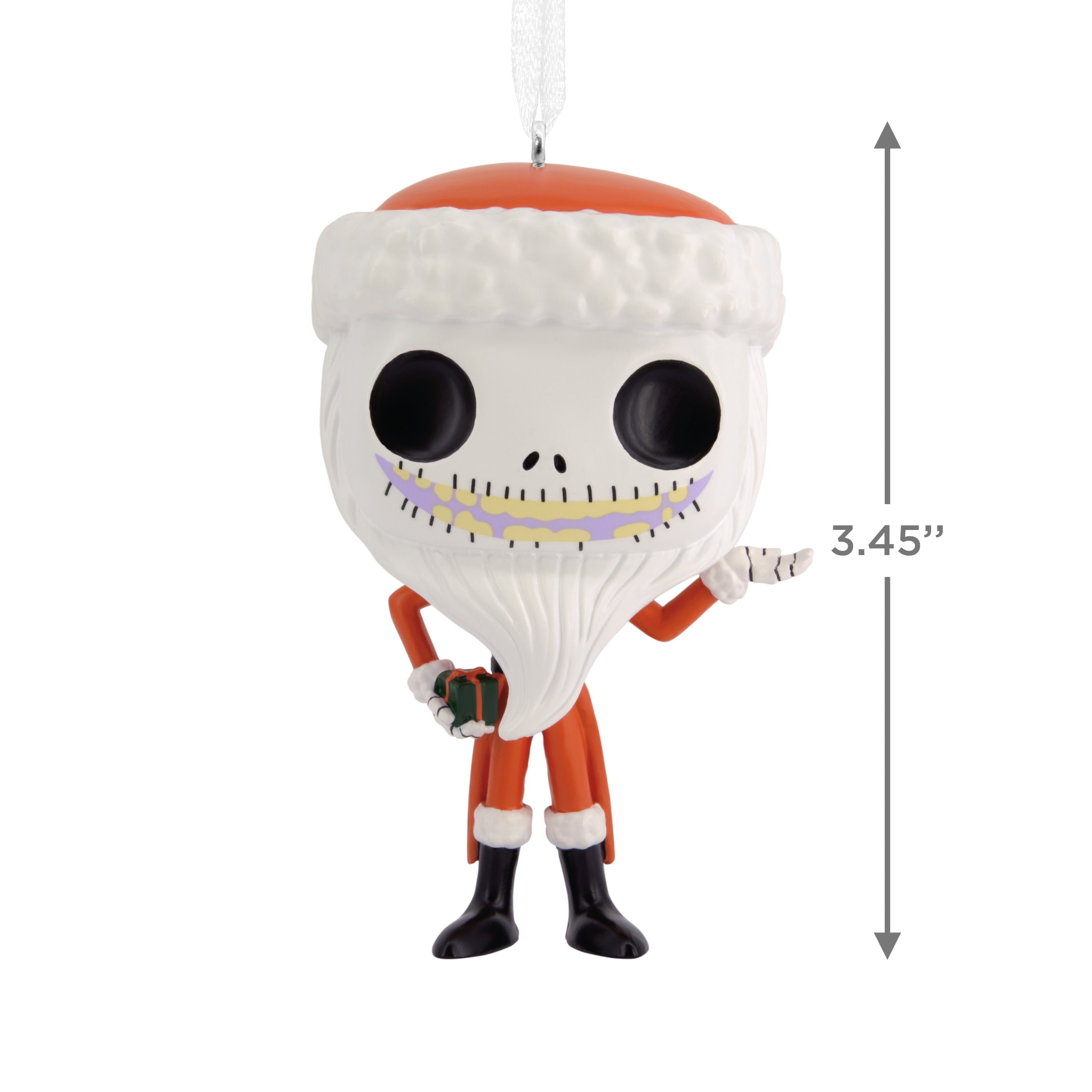 Hallmark Christmas Ornament (Disney Tim Burton's Santa Jack Funko), 1 Count