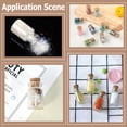 thumbnail image 5 of 100Pcs Mini Tube Glass Wishing Bottles Clear 1ml Small Glass Jars Bottles with Cork Stoppers, 5 of 7