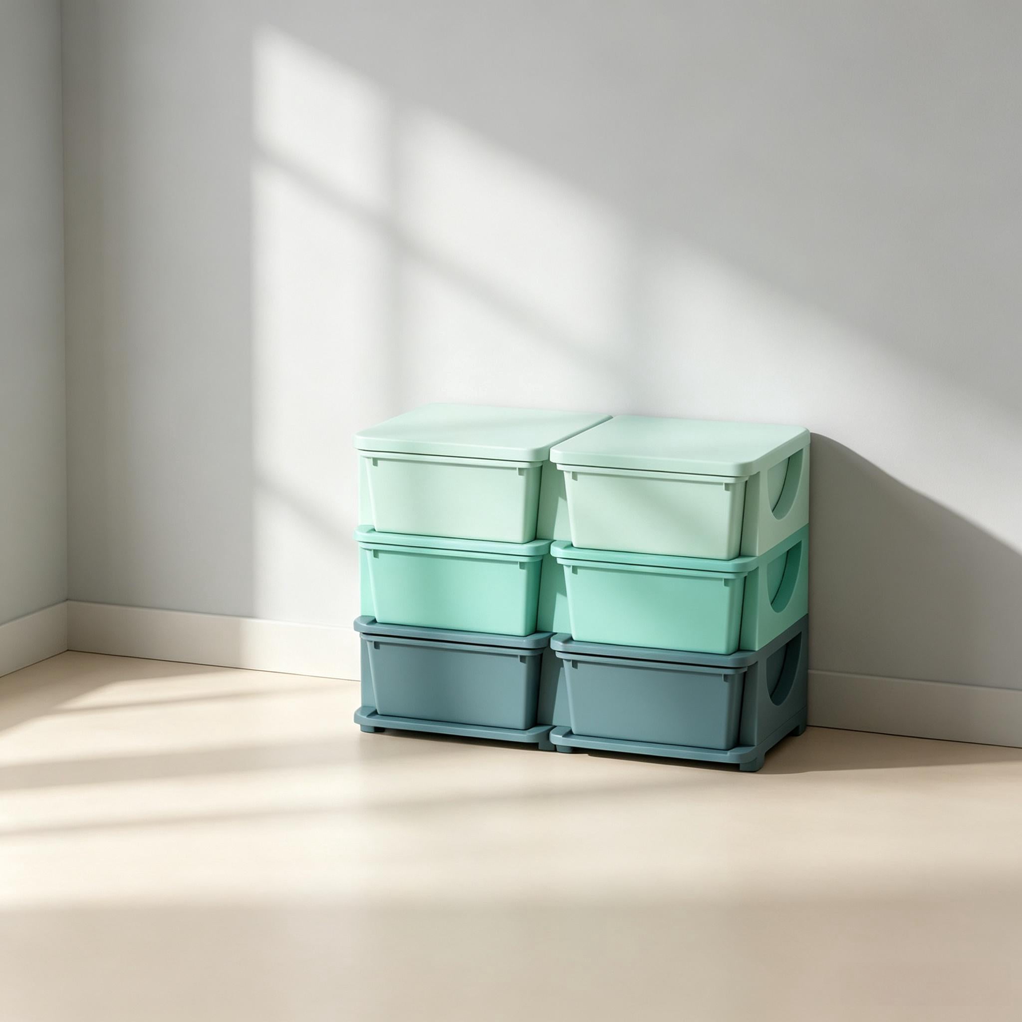 Space-Saving Vertical Drawer Unit, Multi-Tier Toy Organizer, Storage Drawers, Storage Tower
