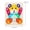C, variant on Wooden Peg Puzzle for Toddlers, Kids' Educational Preschool Peg Puzzle Toy, Cow Tiger Bear Shape Jigsaw Boost Fine Motor Skills & Number Cognition, Ideal Gift for Boys Girls Ages 3+