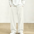 thumbnail image 2 of FAIWAD Boys Corduroy Pants Wide Leg Comfy Pants with Elastic Waist Casual Outdoor Clothing, 2 of 9