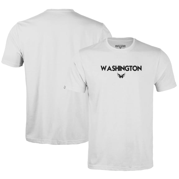 Men's Levelwear White Washington Capitals Richmond City Capsule T-Shirt