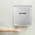 thumbnail image 4 of Alpine Willow Commercial Hand Dryer, Automatic, High Speed, Electric, Brushed Stainless Steel Finish, 4 of 8