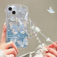 thumbnail image 5 of 3D Butterfly Bracelet Chain TPU Case For Xiaomi Redmi Note 12 12S 11 11S 10 10S 9 9S 8 Pro A1 A2 Plus 12C 10A 10C 9A 9C 9T Cover, 5 of 5