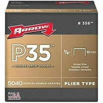 Arrow 3/8-Inch P35 Staples 5,040 Count Galvanized Steel
