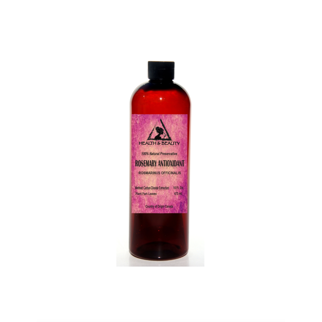 Antioxydant au Romarin Extrait de co2 Biologique Conservateur Naturel 16 oz