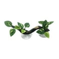 thumbnail image 3 of Runquan Climb Tree Branch Decor Decor Reptiles Plants for Bearded Dragons Snake spotted leaves, 3 of 8