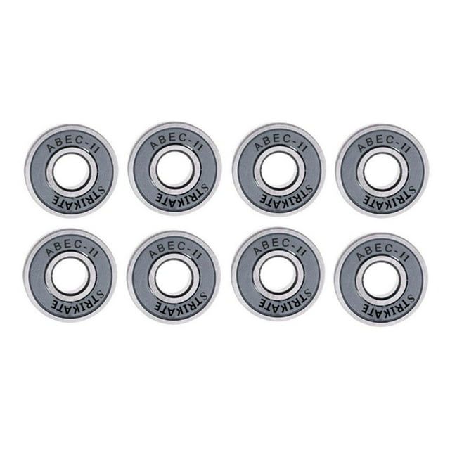 koolsoo Frictionless Abec 11 Skateboard Bearing Longboard/Inline/Hockey/Roller Gray