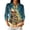 Dark Blue#100819BB, variant on Garbnen Christmas Womens Polo Shirts Christmas Tree 3 4 Sleeve Tops for Women Xmas Button Down Fall Winter Relaxed Fit Golf Shirts for Women