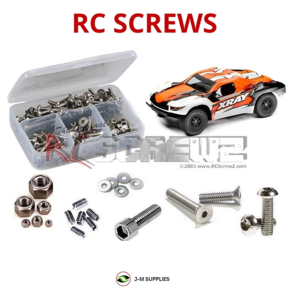 RCScrewZ Stainless Steel Screw Kit xra106 for Team XRAY SCX 2023 2WD #320301 RC Car | SET