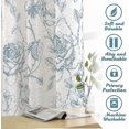 thumbnail image 4 of Natural Linen Blended Curtain Panels for Living Room/Light Reducing Linen Sheer Curtains 84 inch Length 2 Panels Set, 4 of 4