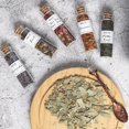 thumbnail image 3 of czcpp-Witchcraft Supplies Herbs and Flowers Kit - 24 Pieces of Natural Dried Herbs Set with Crystals Spoon - Witchy Beginners Experienced Dried Herbs Box for Spells Rituals Room Altar Decor, 3 of 4