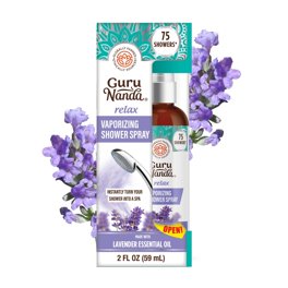 GuruNanda Uplift Shower Spray - Vaporizing Orange