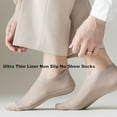 thumbnail image 2 of Porttalent Ultra Thin Liner Non Slip No Show Socks, Casual Breathable Mesh Socks For Womens, Non Slip & Low Cut, 2 of 6