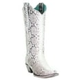 thumbnail image 2 of Corral Women's Natural Exotic Python Boot Snip Toe - A3798 7 M  US, 2 of 5