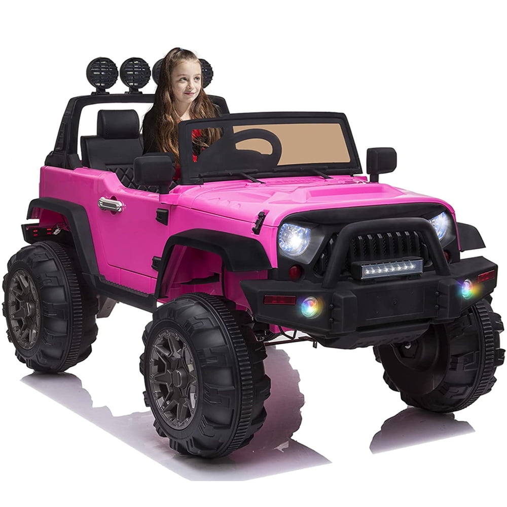 Electric Vehicles for Girls Boys, 12V Kids Ride on Cars with Remote