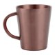 thumbnail image 1 of Taza portátil de 300 ml ZHCH con aislamiento de doble pared de acero inoxidable 304 con asa oro rosa, 1 of 5