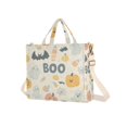 thumbnail image 7 of FORMRS Womens Corduroy Tote Bag Crossbody Shoulder Handbag with Pocket, Halloween Cute Pumpkins, 7 of 7