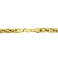 thumbnail image 3 of Everly Men's 14kt Yellow Gold 6mm Infinity Rope Chain Bracelet and Necklace Set - 9 in + 22 in, 3 of 8