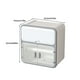 thumbnail image 2 of Advancent Impermeable fácil de instalar del organizador del almacenamiento del cuarto de baño del ABS que hace conveniente almacenar artículos Almacenamiento y organización del hogar Azul agua claro, 2 of 6
