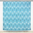 thumbnail image 2 of North Carolina Tar Heels Printed Shower Curtain Cover - 70" x 72", 2 of 8