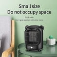 thumbnail image 3 of 500W Desktop Bear Heater, Indoor Small Space Heater, with PTC Safety Power Switch (Black), 3 of 5