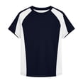 thumbnail image 4 of WENXIAOO T-Shirts à Manches Courtes pour Garçons, T-Shirts d'Été pour Enfants à Col Rond, T-Shirts Basiques, Hauts Décontractés, T-Shirts à Blocs de Couleur Tendance, 4 of 5
