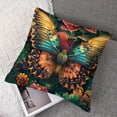 thumbnail image 7 of Set of 2 Butterflies Decorative Pillow Covers Vintage Butterfly Floral Throw Pillow Covers Abstract Colorful Flower Pillowcases Modern Square Cushion Cases Multiple specifications&nbsp;, 7 of 7