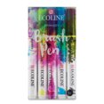 thumbnail image 2 of Royal Talens Ecoline Brush Marker Set - Primary Colors, Set of 5, 2 of 2