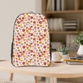 thumbnail image 5 of Kdxio Fall 70s Groovy Hippie Clear Backpack, Transparent Bookbag for School for Women Men, Capacity Clear Bag for College, Travel, 5 of 7