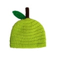 thumbnail image 3 of Boy Outfits Apple Knit Crochet Clothes Photography Props Comfortable Breathable Adorable Lightweight Green Outfit Sets, 3 of 5