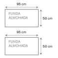 thumbnail image 3 of Funda Para Almohada Home Trends Beige 2 Piezas King Size, 3 of 4