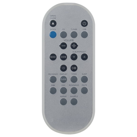 New Replaced Remote Control for Philips Micro Hi-Fi System MCM276R/37 MCM276R MCM276R/37B