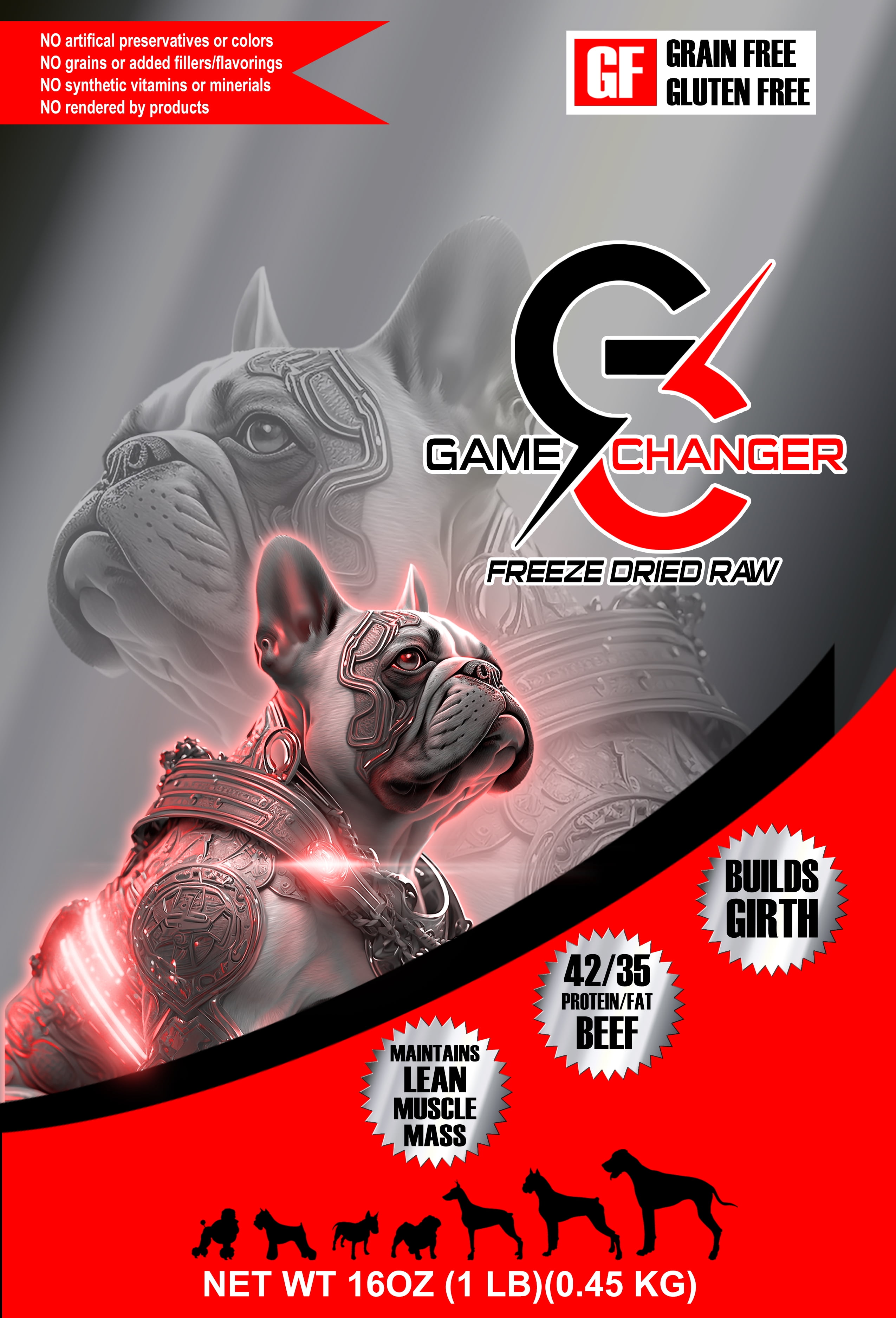 Game Changer Freeze-Dried Raw