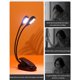 thumbnail image 5 of Lámpara de clip versátil con cabezal doble, con rotación de 360 grados para una iluminación personalizable, construcción liviana y compacta para una mayor movilidad, amigable con la vista con, 5 of 6