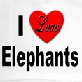 thumbnail image 2 of CafePress - I Love Elephants Cap - Adjustable 100% Brushed Unisex Casual Cotton Baseball Cap, Beige, 1, 2 of 2