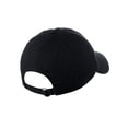 thumbnail image 4 of D&Y St. Patrick's Day Embroidered Quote Lucky Clover Low Profile Baseball Cap, Kiss Me, Black, 4 of 4