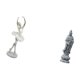 thumbnail image 5 of Estatua de bailarina de ballet, figura de escritorio, escultura de bailarina, adorno de resina, estatua de Guan Yin, obra de arte moderna, acabado lis, 5 of 8