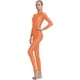 thumbnail image 1 of Speerise Mono ajustado de una pieza con cremallera y cuello alto para adulto, leotardo de cuerpo completo, mono ajustado para mujer, 1 of 4