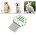 thumbnail image 6 of Durable Semi-circular Type Pet Grooming Brush for Pet 3.82"x2.68" Green, 6 of 6