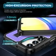 for Samsung Galaxy A05S Case with Rotatable Ring Stand [Military Grade